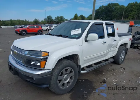 2012 Chevrolet Colorado 2Lt z USA, uszkodzony, nr VIN 1GCHTDFP4C8122713